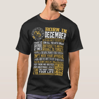 Bördiga December fakta T Shirt