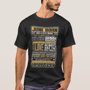 Bördiga Juni fakta T Shirt