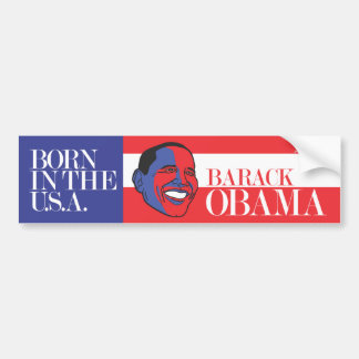 Bördiga Obama - USA-bildekalet Bildekal