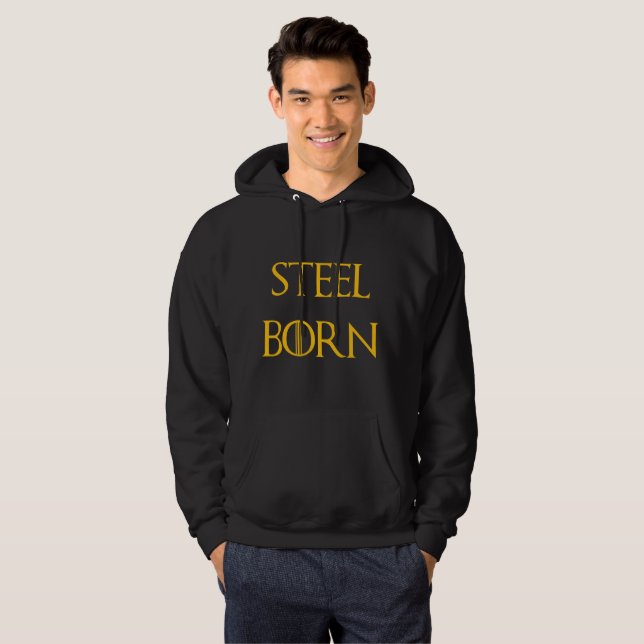 Bördiga Pittsburgh, stålsättastaden Sweatshirt (Hel framsida)