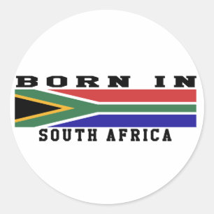 Bördiga Sydafrika Runt Klistermärke