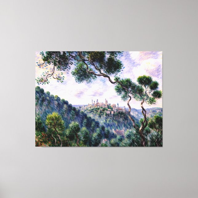 Bordighera Italien Canvastryck (Framsida)