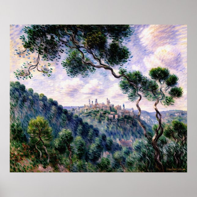 Bordighera Italien Poster (Framsidan)