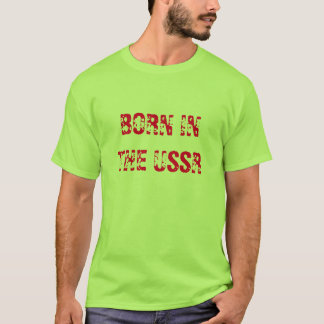 BÖRDIGT USSREN T-SHIRT