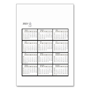 bordkalender bordsnummer