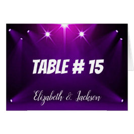 Bordkort #15 - I centrum Wedding / Party OBS Kort