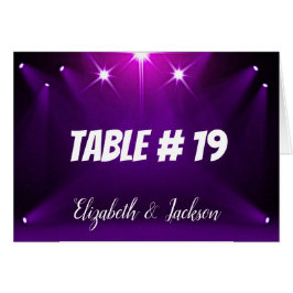 Bordkort #19 - I centrum Wedding / Party OBS Kort