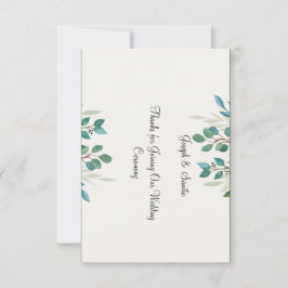 Bordkort för botaniskt krandegrej med flata Tack