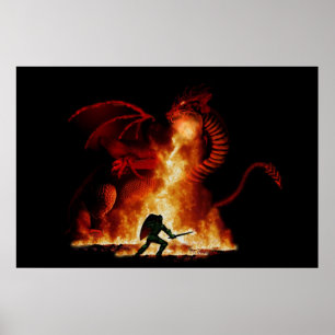 Bordox Dragon Sayer Poster