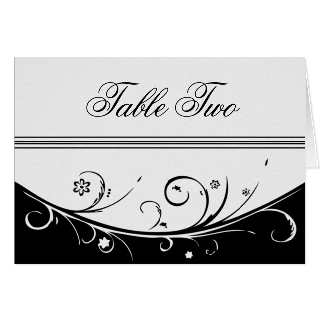 Bordplacering Hälsningskort (Framsidan Horizontal)