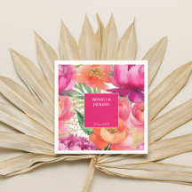 Bords-rosa orange peony elegant bröllop