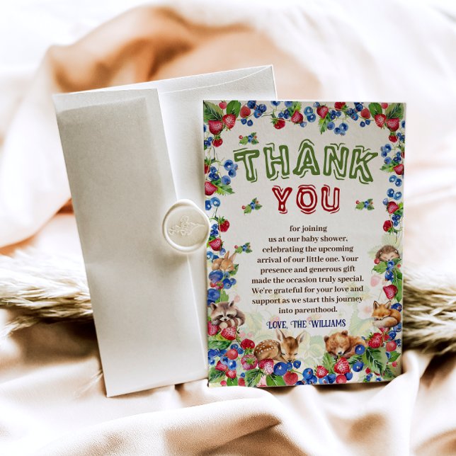 Bordsburk för botaniskt bergsdjur, babykläder för  tack kort (Skapare uppladdad)