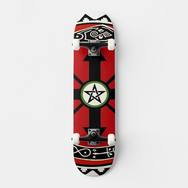 Bordsfartyg Pentacle Skateboard Bräda 21,5 Cm (Framsida)
