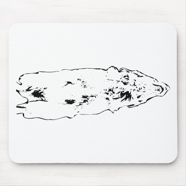 Bordshiss: gyllene himmel pose musmatta (Framsidan)