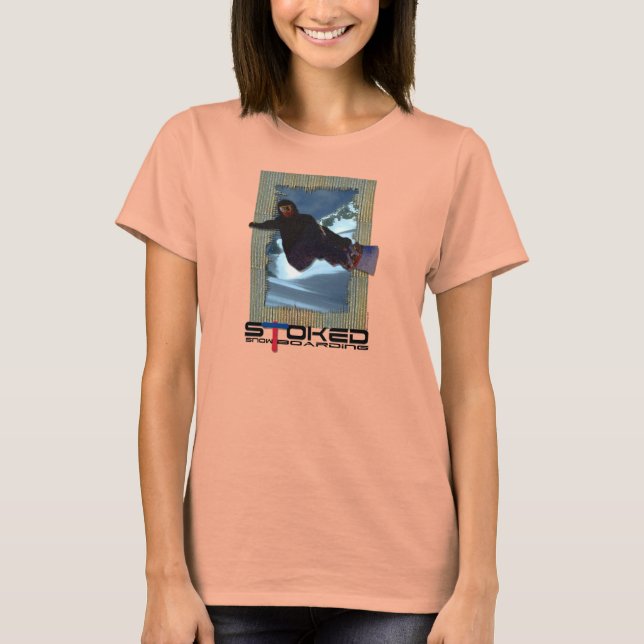 Bordskonst i snö t shirt (Framsida)