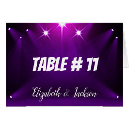 Bordskort #11 - I centrum Wedding / Party OBS Kort