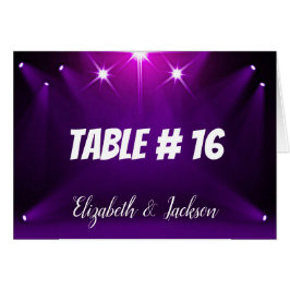 Bordskort #16 - I centrum Wedding / Party OBS Kort