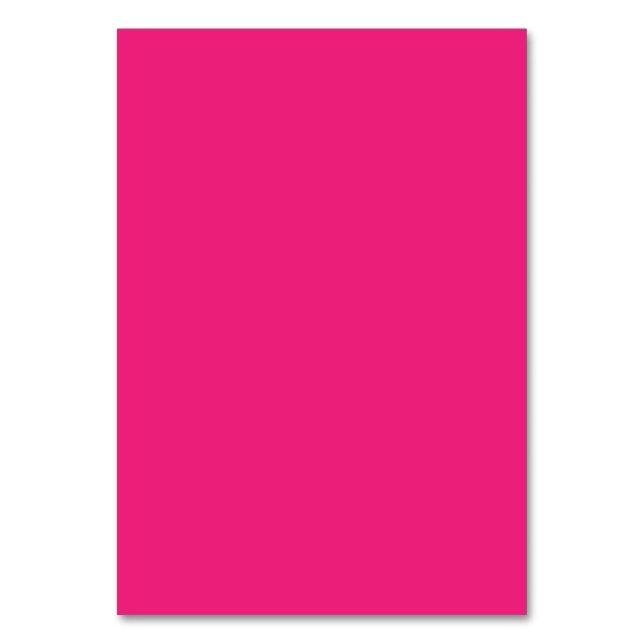 Bordskort | Rosa Minimalistisk – Modern Dekoration (Framsidan)
