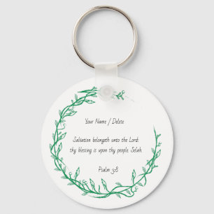 Bordskript Psalm 3-8 Salvningspsal Nyckelring