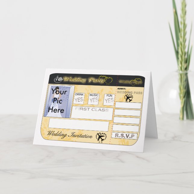 Bordsljudinbjudan att anpassa inbjudan (Framsida)