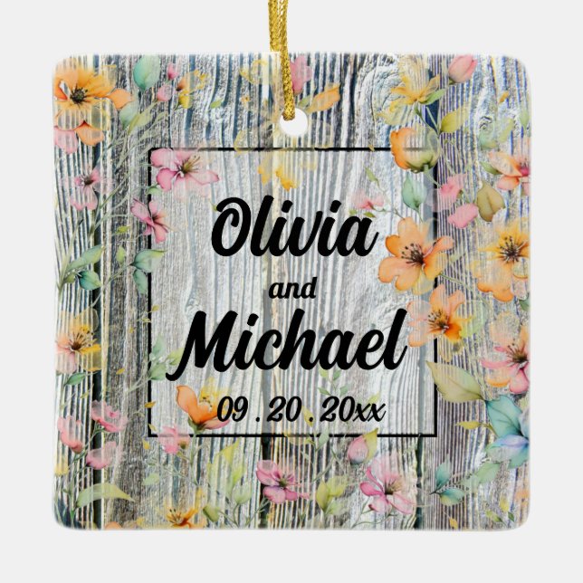 Bordsnäckor av barrträ julgransprydnad keramik (Framsida)