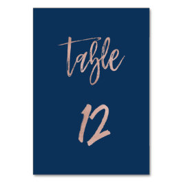 Bordsnummer 12 vid marinen och Ro Guld Glam Chic B