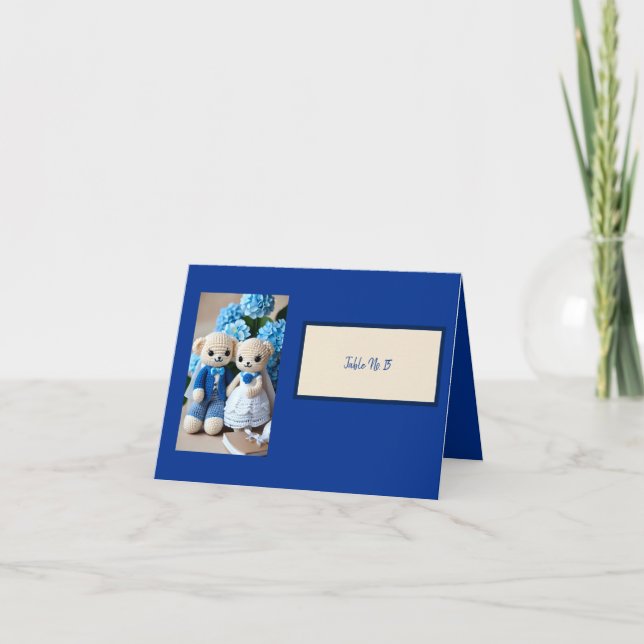 bordsnummer av vintagens blå krona (Framsida)