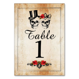 Bordsnummer Bröllop-döskallar för socker, råmjölks