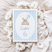 Bordsnummer för babybabyutställning för nalle Bow