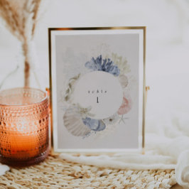 Bordsnummer för målfack för bröllop