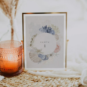 Bordsnummer för målfack för bröllop