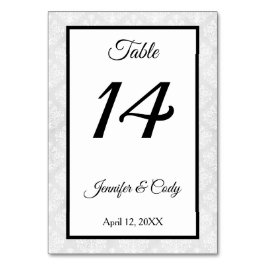 Bordsnummer för mottagning av 