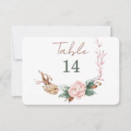 Bordsnummer för Romantiskt fall