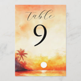 Bordsnummer för tropiskt parentesfack för vattenfä