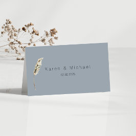 Bordsnummer-kort för enkel Elegant Boho Dusk Placeringskort