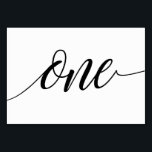 Bordsnummer - Luxettypografi (svart) 1<br><div class="desc">Bordsnummer 1: Det här kalligrafilandskapskortet för luxe-eleganten är svart, men du kan ändra det till valfri färg genom att bara ändra färg i bakgrunden. **HUR DU ÄNDRAR UTFORMNINGEN AV FÄRG (ord "OSA")** 1) Klicka på knappen "Anpassa". 2) Klicka på länken "ClICK TO CUSTOMIZE FURTHER" (KLICKA FÖR ATT ANPASSA YTTERLIGARE) i...</div>