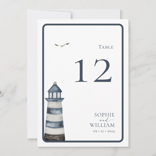 Bordsnummer vid sjösidan (Framsida)