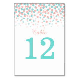 Bordsnumren i Bröllop i grönt vid orangen för kora Bordsnummer