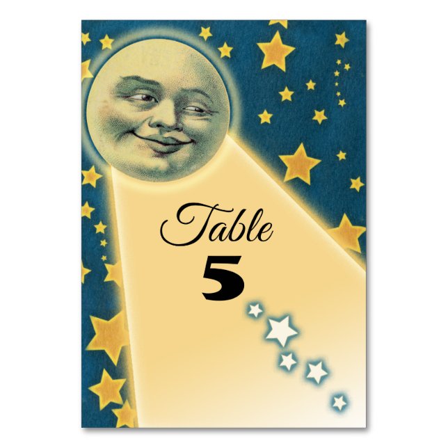 Bordsnumren Romantik Bröllop Bordsnummer (Framsidan)