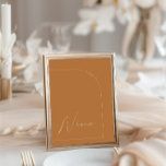 Bordsnumret Autumn Terracotta Arch Bord Nine Inbjudningar<br><div class="desc">Designad att samordna med för "Arches Minimalist" bröllopsinbjudan. Om du vill ändra information klickar du på Information. Om du vill flytta texten eller ändra storlek, teckensnitt eller färg klickar du på Redigera med Design Verktyg. Visa samlingslänken på den här sidan om du vill se alla matchande objekt i den här...</div>