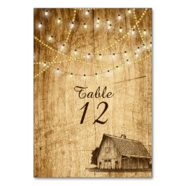 Bordsnumret Barn bröllop för ett Landsbyggsbröllop Bordsnummer