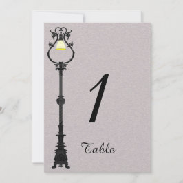 Bordsnumret Big Easy Bröllop Inbjudningar