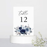 Bordsnumret Blått och marint Blommigt Bordsnummer<br><div class="desc">Pressa upp bröllop eller party bord med ditt Bordsnummer för blå och marin Blommigt. Tillverkad med handmålad,  i vattenfärg,  dammig blåa blommor och blåa blommor. Underbar för bröllop,  fallbröllop,  vinterbröllop,  strandbröllop och bröllop med blått tema.</div>