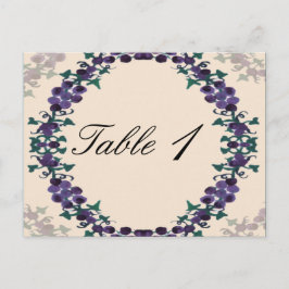 Bordsnumret Bröllop i av pevine WAN Vykort