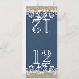 Bordsnumret för utformning av havskräfta, Beach-te Inbjudningar