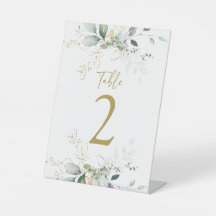 Bordsnumret Grey bröllop pedestal