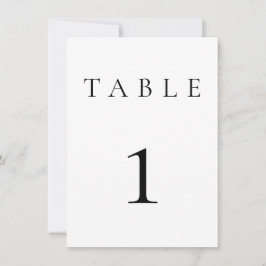 Bordsnumret Svartvitt Bröllop/händelse