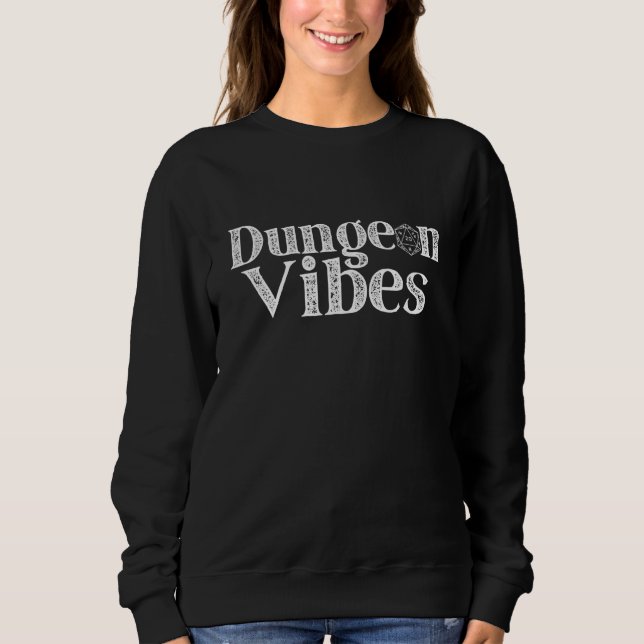 Bordsrollspelsentusiaster Dungeonatmosfär Med T20 T Shirt (Framsida)