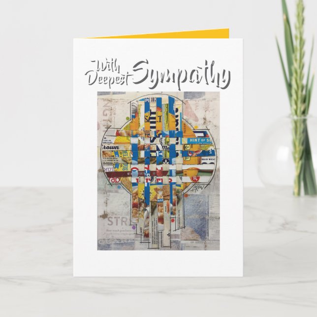 Bordsvävning med djupaste sympatikort kort (Framsida)