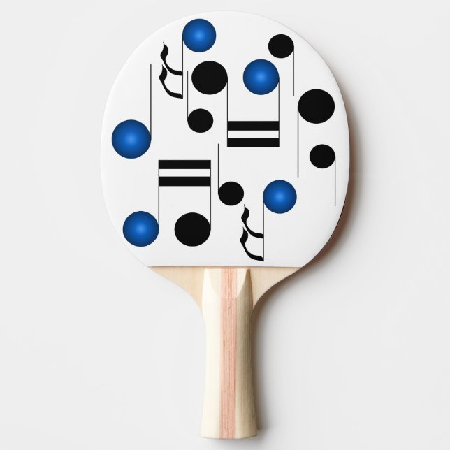 Bordtennis för musik notermusikermusik utrustar (Framsidan)